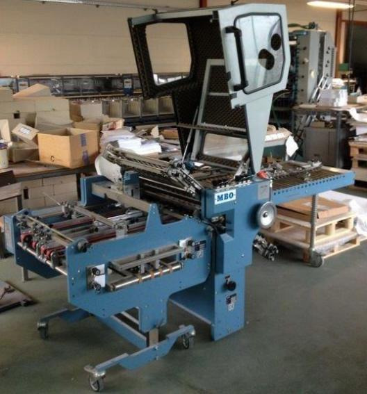 Machine d'impression MBO T-500-4-3X-F with SA 530 buckle plate folder: photos 6