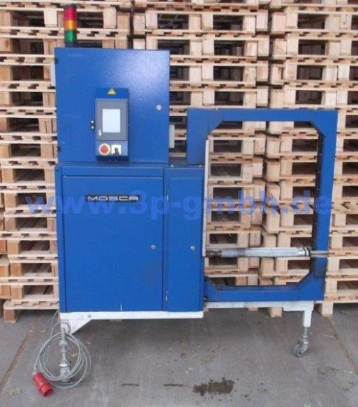 Mosca RO-TRS-4/1 automatic transit strapping machine - Machine d'emballage et de conditionnement: photos 1 Mosca RO-TRS-4/1 automatic transit strapping machine - Machine d'emballage et de conditionnement: photos 1