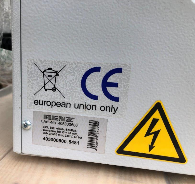 Renz ECL 500 electric closing machine for wire comb bindings - Relieuse: photos 2 Renz ECL 500 electric closing machine for wire comb bindings - Relieuse: photos 2