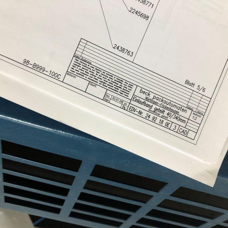 Machine d'emballage et de conditionnement as new film packaging with forming shoulder machine Beck Multiplex Pico MP with shrink tunnel HV 601: photos 9