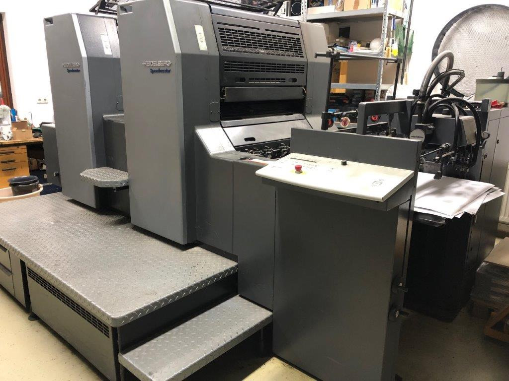 Straight two-colour Heidelberg Speedmaster SM 74-2 - Presse offset: photos 1 Straight two-colour Heidelberg Speedmaster SM 74-2 - Presse offset: photos 1