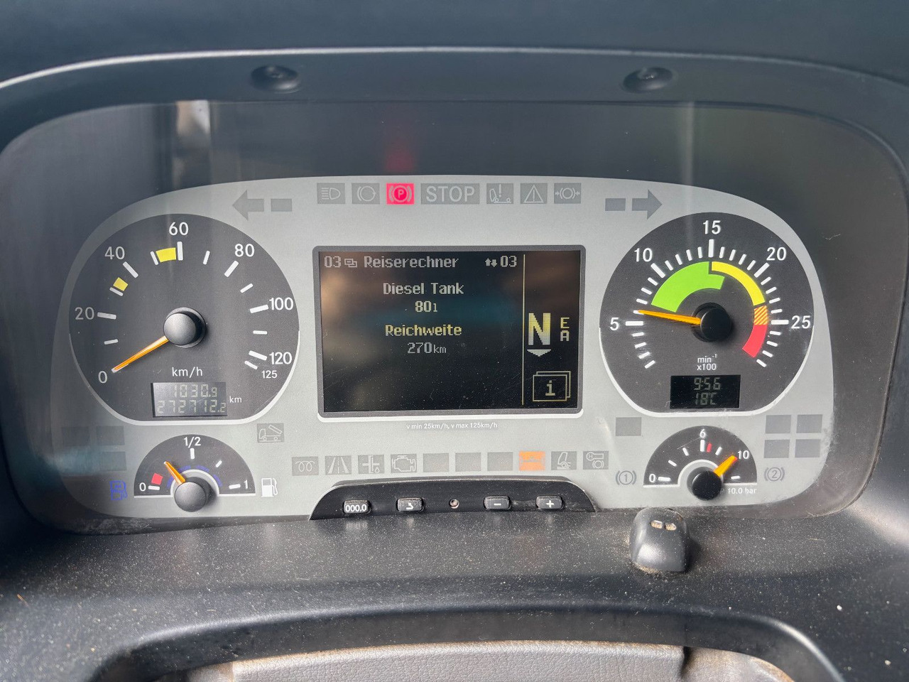 Benne à ordures ménagères Mercedes-Benz 2532L EU5/Zöller Schüttung/VarioPress/Blatt-Luft: photos 12