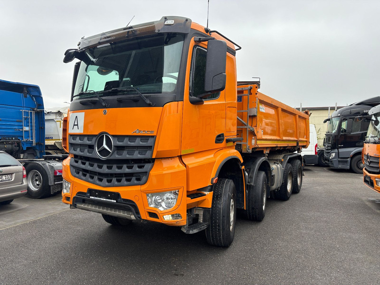 Mercedes-Benz Arocs 3248 8x4 MP5 Bordmatik/Klima/Plane - Camion benne: photos 2 Mercedes-Benz Arocs 3248 8x4 MP5 Bordmatik/Klima/Plane - Camion benne: photos 2