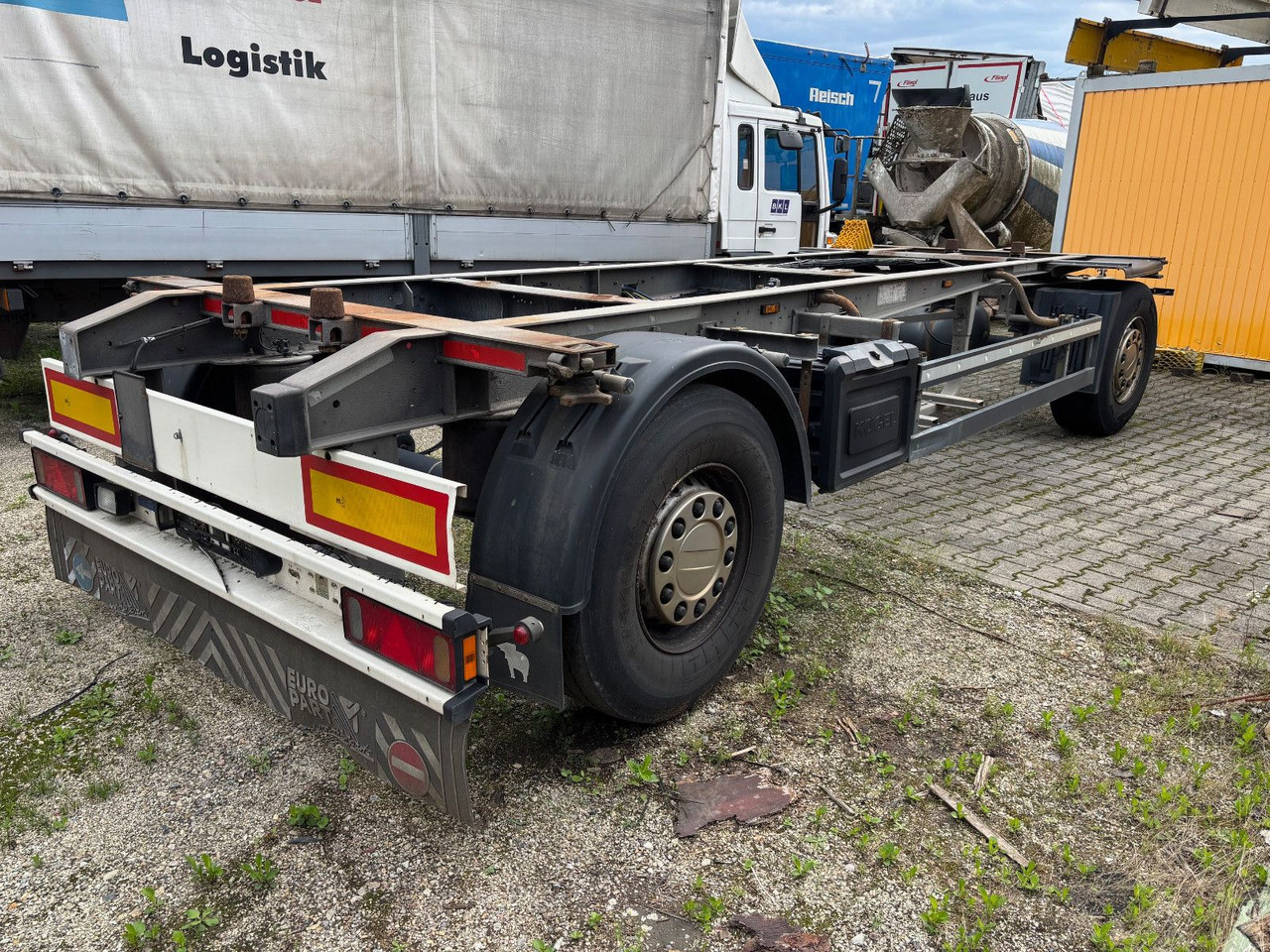 Schmitz Cargobull AWF 18 Containeraufbau/VERZINKT/Scheibe - Remorque porte-conteneur/ Caisse mobile: photos 3 Schmitz Cargobull AWF 18 Containeraufbau/VERZINKT/Scheibe - Remorque porte-conteneur/ Caisse mobile: photos 3
