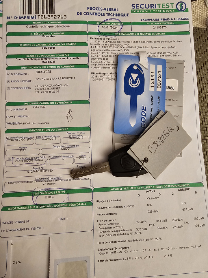 Utilitaire frigorifique Fiat Doblo chlodnia mroznia carrier +230v   - 18 C  euro5 [ Copy ] [ Copy ]: photos 9