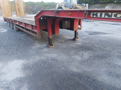 2012 King Low Loader Trailer - Semi-remorque surbaissé: photos 3 2012 King Low Loader Trailer - Semi-remorque surbaissé: photos 3
