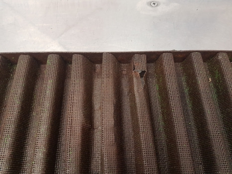 John Deere 1630, 1530, 1635ef, 2030ou, 2035ef Side Grille Panel Ar72949 - Calandre: photos 3 John Deere 1630, 1530, 1635ef, 2030ou, 2035ef Side Grille Panel Ar72949 - Calandre: photos 3