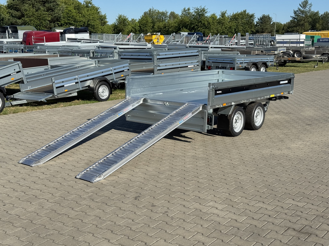 BRENDERUP BT4310STB2700 + najazdy ALU | 308 x 168 cm | 2700kg - Remorque benne: photos 2 BRENDERUP BT4310STB2700 + najazdy ALU | 308 x 168 cm | 2700kg - Remorque benne: photos 2