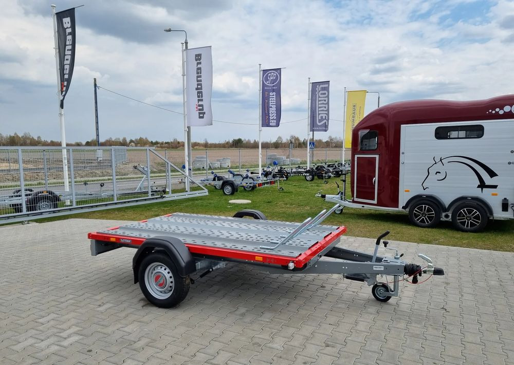 STEMA Stema STM 02 10-25-15.1 red | 251x153 cm 3 motocykle | DMC 1000kg - Remorque pour moto: photos 1 STEMA Stema STM 02 10-25-15.1 red | 251x153 cm 3 motocykle | DMC 1000kg - Remorque pour moto: photos 1