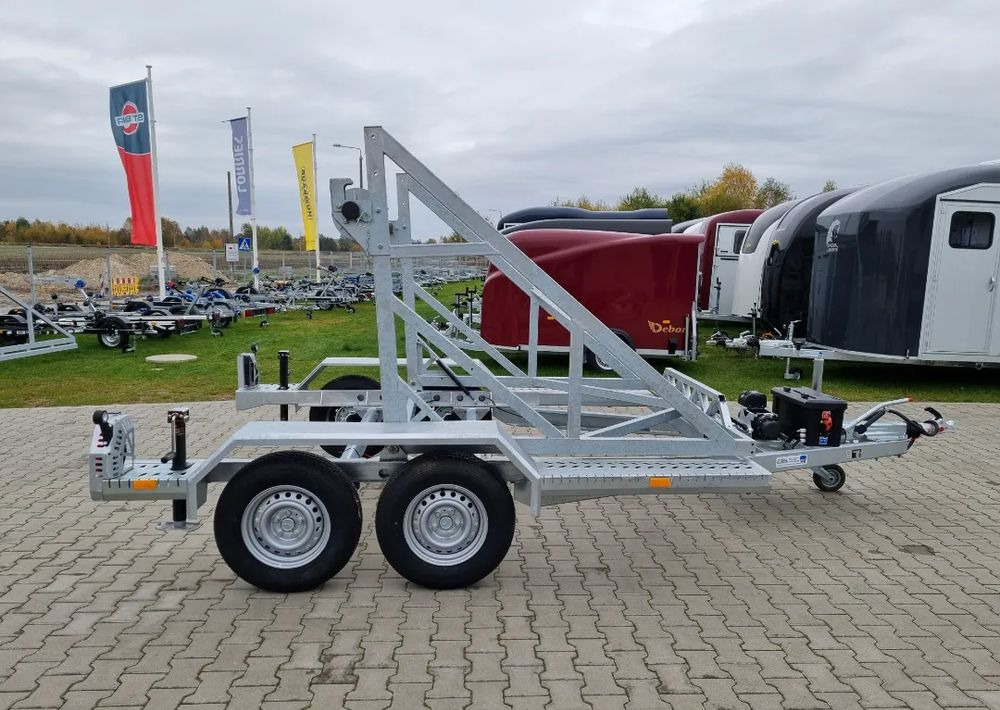 TA-NO DRUM 3500 PRO - cable trailer electric winch - Remorque porte-touret: photos 2 TA-NO DRUM 3500 PRO - cable trailer electric winch - Remorque porte-touret: photos 2