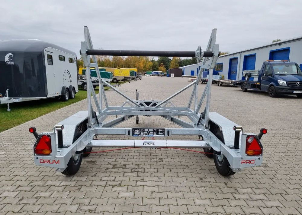 TA-NO DRUM 3500 PRO - cable trailer electric winch - Remorque porte-touret: photos 4 TA-NO DRUM 3500 PRO - cable trailer electric winch - Remorque porte-touret: photos 4