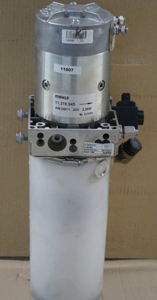 Jungheinrich 51064221 | Pump unit 24V 2,2KW Mahle AMJ5811 Pump motor 51056970 Pump unit 24V 2,2KW Mahle AMJ5811 Pump motor 51056970 Tank 16146890 Valve block 51305972 for ECE310 year 2015 - Pompe hydraulique pour Matériel de manutention: photos 1 Jungheinrich 51064221 | Pump unit 24V 2,2KW Mahle AMJ5811 Pump motor 51056970 Pump unit 24V 2,2KW Mahle AMJ5811 Pump motor 51056970 Tank 16146890 Valve block 51305972 for ECE310 year 2015 - Pompe hydraulique pour Matériel de manutention: photos 1