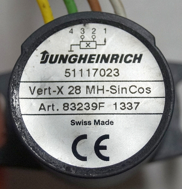 Jungheinrich 51117023 | Sinus Cosinus sensor steering - Capteur pour Matériel de manutention: photos 4 Jungheinrich 51117023 | Sinus Cosinus sensor steering - Capteur pour Matériel de manutention: photos 4