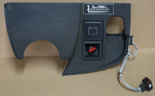 Panel de instrumentos pour Matériel de manutention Jungheinrich 51212750 | Dashboard including ignition switch and LED battery indi: photos 1