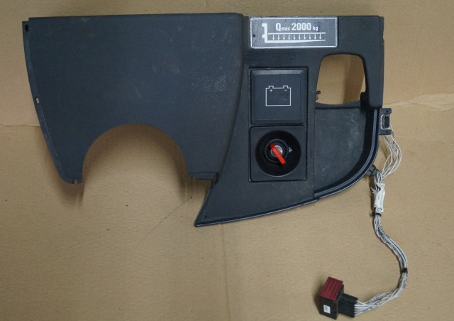 Jungheinrich 51212750 | Dashboard including ignition switch and LED battery indi - Panel de instrumentos pour Matériel de manutention: photos 1 Jungheinrich 51212750 | Dashboard including ignition switch and LED battery indi - Panel de instrumentos pour Matériel de manutention: photos 1