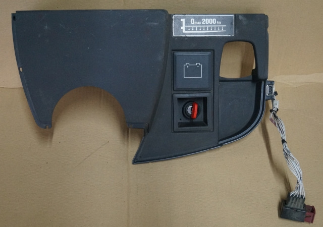 Jungheinrich 51212750 | Dashboard including ignition switch and LED battery indi - Panel de instrumentos pour Matériel de manutention: photos 1 Jungheinrich 51212750 | Dashboard including ignition switch and LED battery indi - Panel de instrumentos pour Matériel de manutention: photos 1