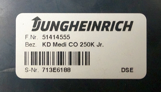 Jungheinrich 51414555 | Display KD MEDI CO 250K Jr DSE sn. 713E6188 - Panel de instrumentos pour Matériel de manutention: photos 3 Jungheinrich 51414555 | Display KD MEDI CO 250K Jr DSE sn. 713E6188 - Panel de instrumentos pour Matériel de manutention: photos 3