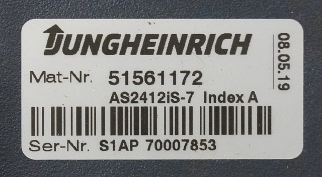 Jungheinrich 51561172 | Rij/hef/stuur regeling drive/lift/steering controller A - Bloc de gestion pour Matériel de manutention: photos 2 Jungheinrich 51561172 | Rij/hef/stuur regeling drive/lift/steering controller A - Bloc de gestion pour Matériel de manutention: photos 2