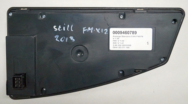 Still 0009460789 | Display Standard Can FM078 V1.06 HW V1.03 SW V1,41 399302020/ - Panel de instrumentos pour Matériel de manutention: photos 2 Still 0009460789 | Display Standard Can FM078 V1.06 HW V1.03 SW V1,41 399302020/ - Panel de instrumentos pour Matériel de manutention: photos 2
