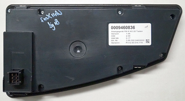 Still 0009460836 | Display V1.05 HW 2.00 Sw. 0.17 from Still FMX14N year 2018 - Panel de instrumentos pour Matériel de manutention: photos 2 Still 0009460836 | Display V1.05 HW 2.00 Sw. 0.17 from Still FMX14N year 2018 - Panel de instrumentos pour Matériel de manutention: photos 2