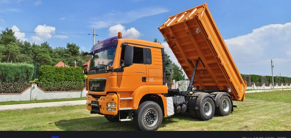 MAN TGS 26.440 | Wywrotka Meiller | 6x4 | 2010 | Retarder | Automat | Euro6 - Camion benne: photos 1 MAN TGS 26.440 | Wywrotka Meiller | 6x4 | 2010 | Retarder | Automat | Euro6 - Camion benne: photos 1