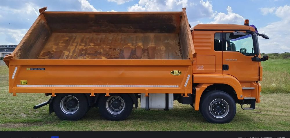 Camion benne MAN TGS 26.440 | Wywrotka Meiller | 6x4 | 2010 | Retarder | Automat | Euro6: photos 7