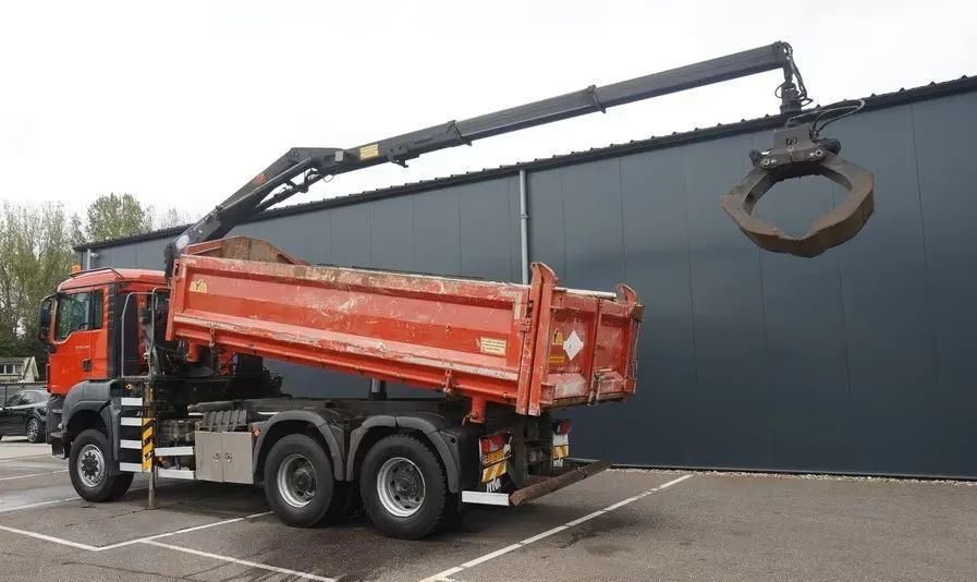 MAN TGS 28.400 / 6x6 / WYWROTKA 2-STRONNA Z HDS HMF 1643 Z2/ EURO 5 - Camion benne: photos 2 MAN TGS 28.400 / 6x6 / WYWROTKA 2-STRONNA Z HDS HMF 1643 Z2/ EURO 5 - Camion benne: photos 2