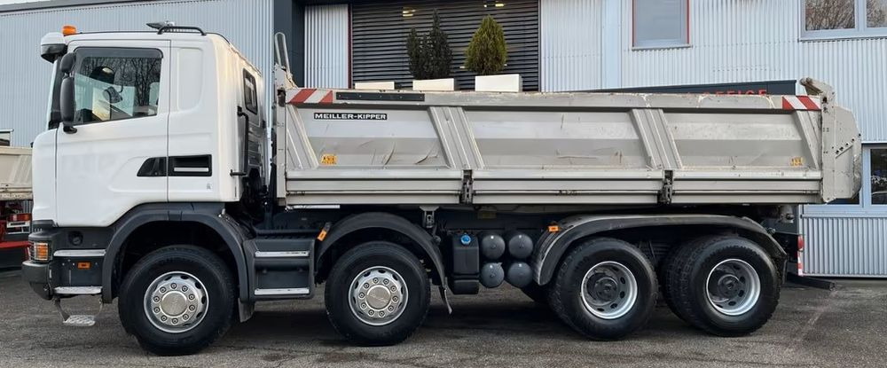 Scania G450 8x4 – Meiller 3-stronny wywrot – Bordmatik – Retarder – Euro 6 – 298.420 km - Camion benne: photos 5 Scania G450 8x4 – Meiller 3-stronny wywrot – Bordmatik – Retarder – Euro 6 – 298.420 km - Camion benne: photos 5