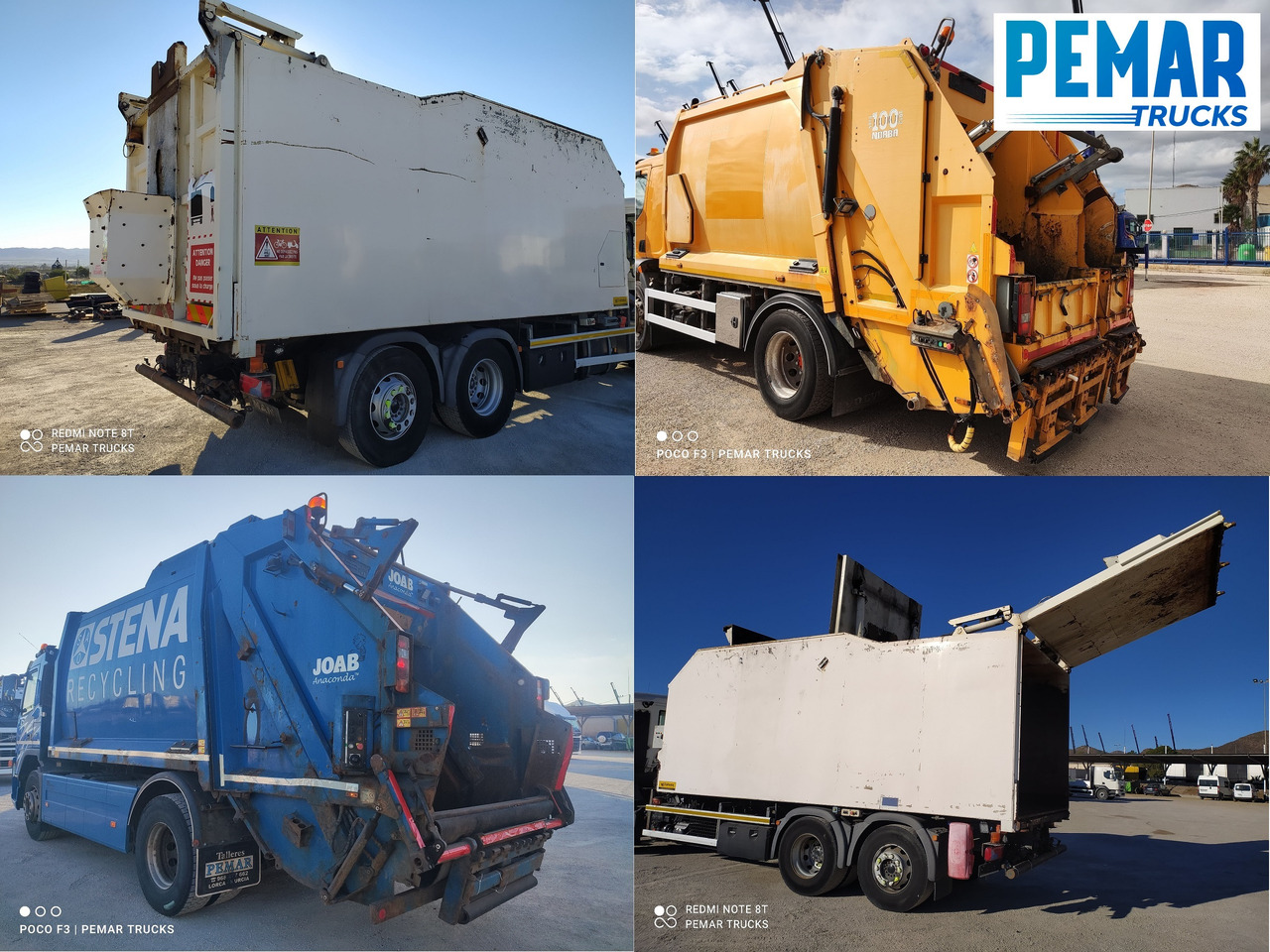 CONTENEDORES BASURERO COMPACTADOR / RECOLECTOR - Outil/ Équipement: photos 1 CONTENEDORES BASURERO COMPACTADOR / RECOLECTOR - Outil/ Équipement: photos 1