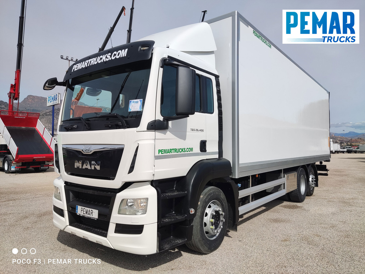 MAN TGS 26.400 6X2 CAJA CERRADA EURO 6 - Camion fourgon: photos 1 MAN TGS 26.400 6X2 CAJA CERRADA EURO 6 - Camion fourgon: photos 1