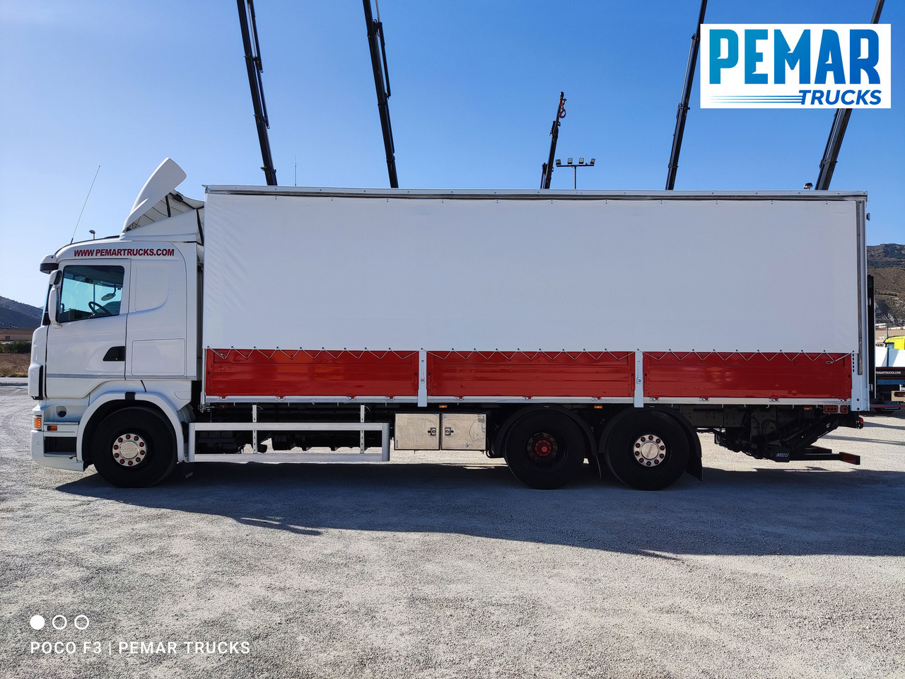 Camion à rideaux coulissants SCANIA R 440 6X2 SEMITAUTLINER: photos 9