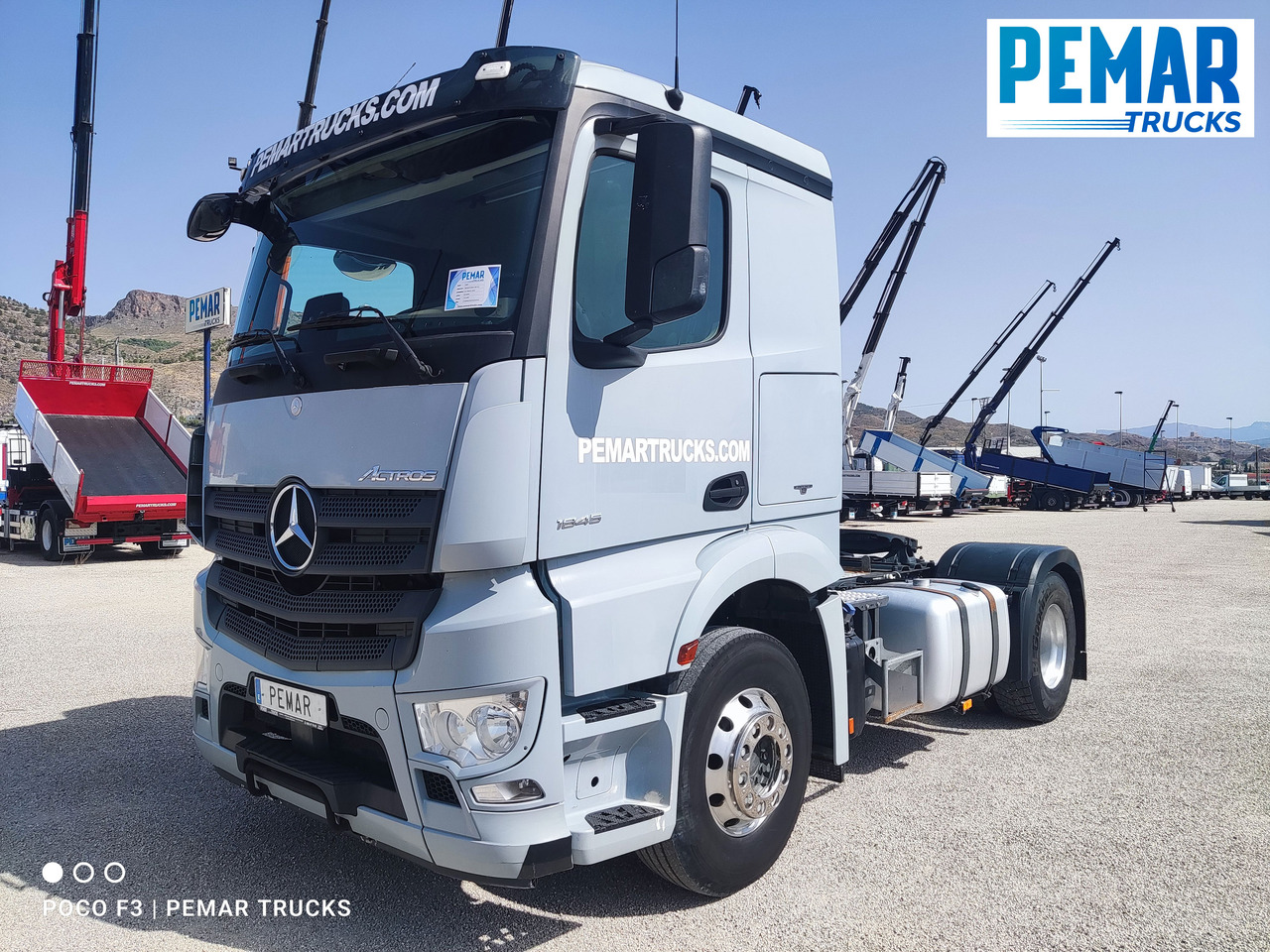 MERCEDES-BENZ ACTROS 1845 TRACTORA EQUIPO HIDRAULICO - Tracteur routier: photos 1 MERCEDES-BENZ ACTROS 1845 TRACTORA EQUIPO HIDRAULICO - Tracteur routier: photos 1