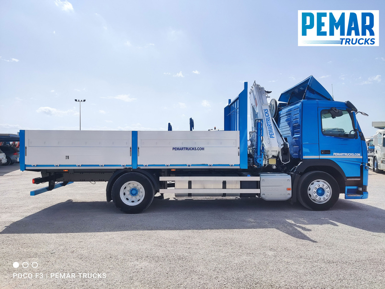 Camion grue VOLVO FM 330 GRUA CAJA FIJA: photos 13