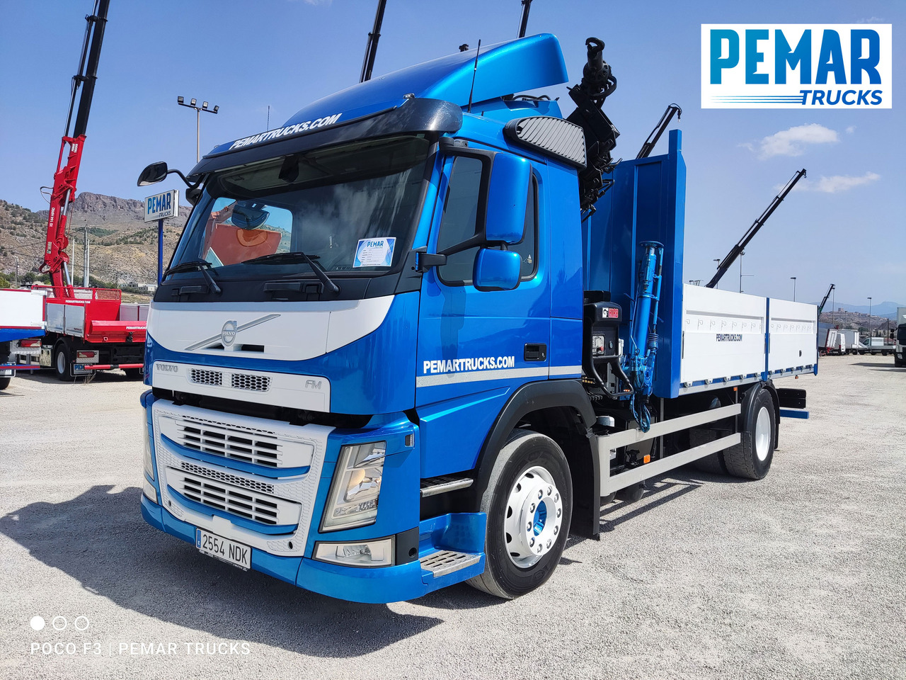 Camion grue VOLVO FM 330 GRUA CAJA FIJA: photos 10