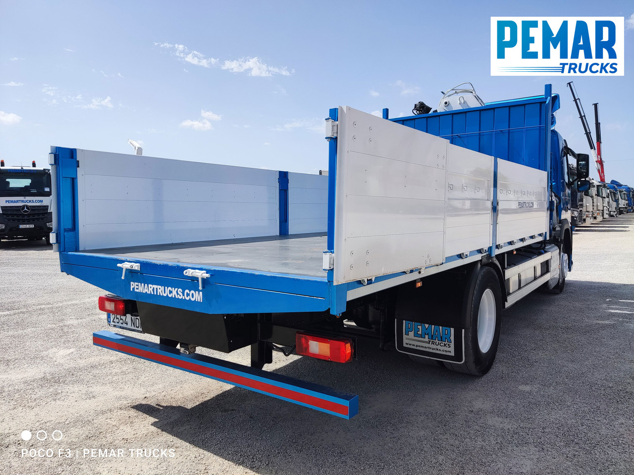 Camion grue VOLVO FM 330 GRUA CAJA FIJA: photos 21