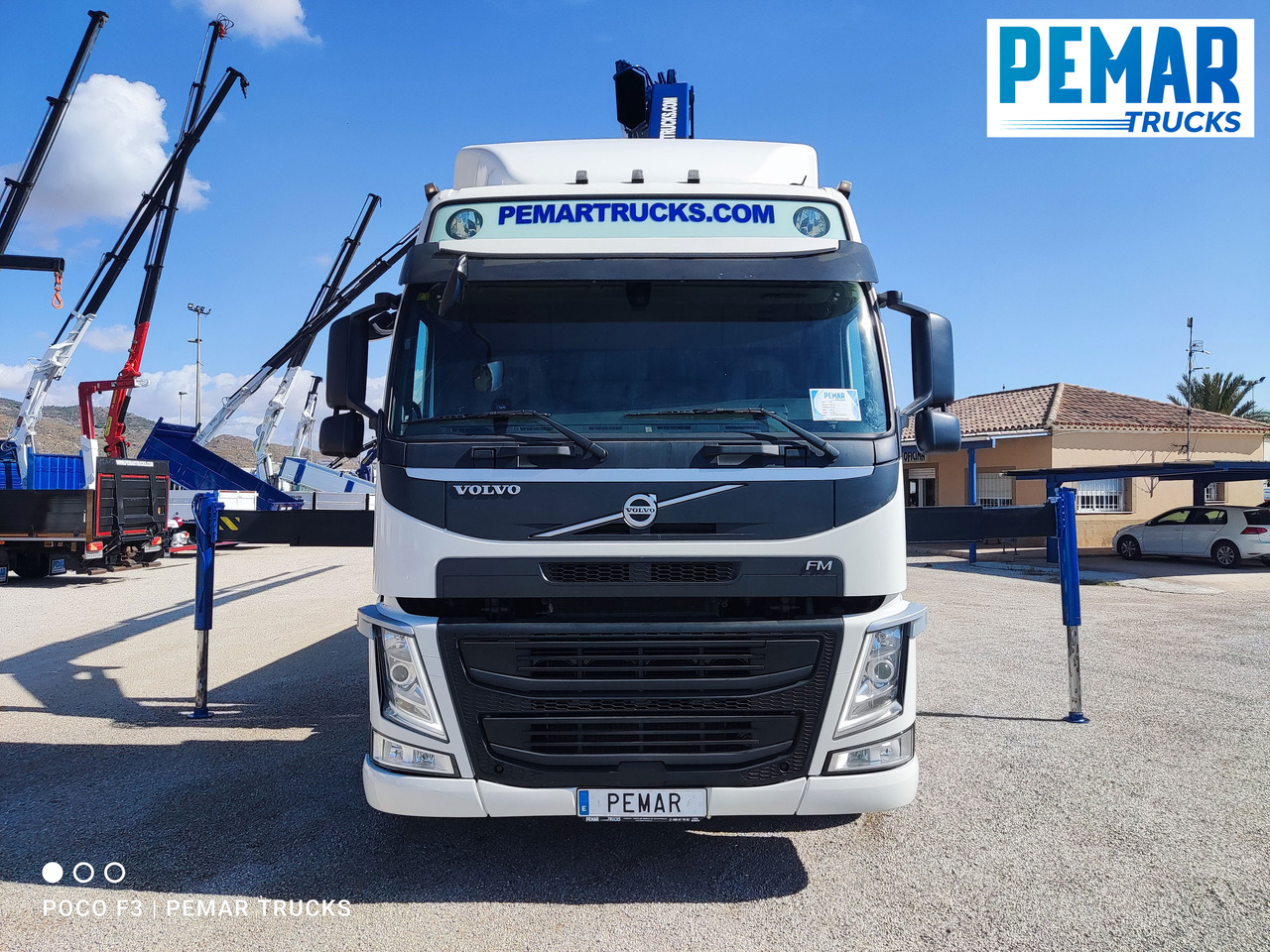 VOLVO FM 500 6X2 GRUA CAJA FIJA - Camion grue: photos 2 VOLVO FM 500 6X2 GRUA CAJA FIJA - Camion grue: photos 2