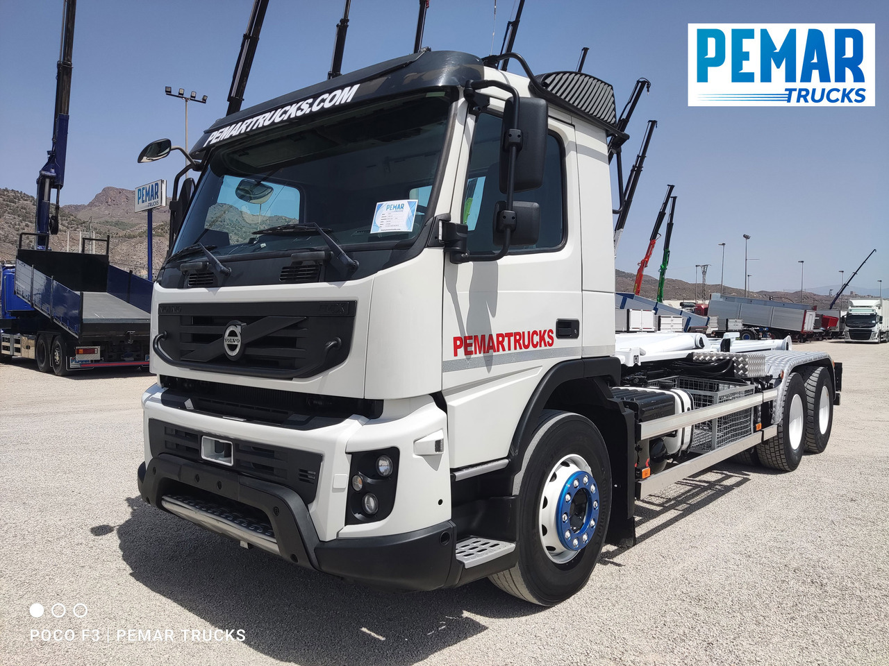 VOLVO FMX 410 6X4 MULTILIFT 21T EURO 5 - Camion porte-conteneur/ Caisse mobile: photos 2 VOLVO FMX 410 6X4 MULTILIFT 21T EURO 5 - Camion porte-conteneur/ Caisse mobile: photos 2