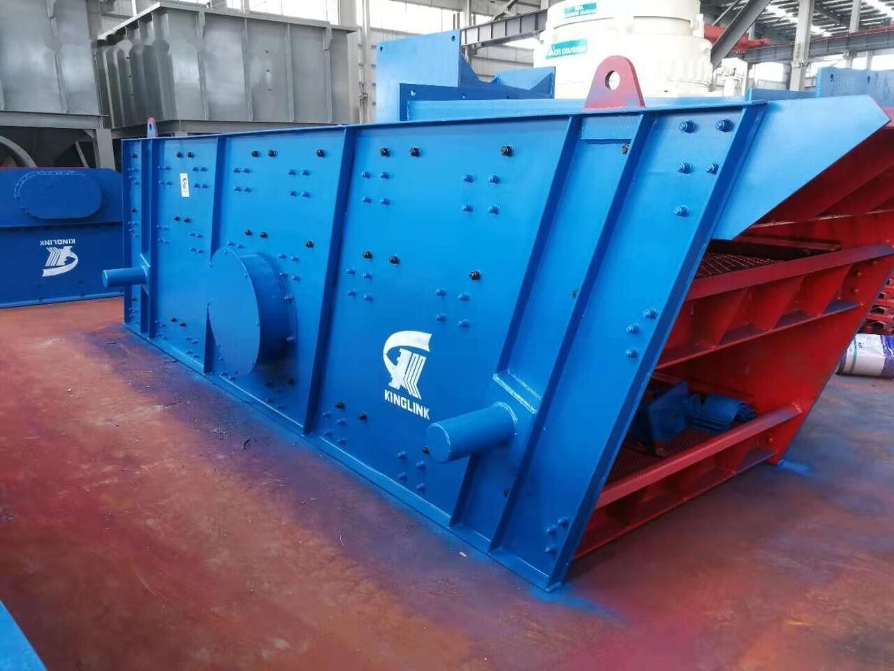 Crible neuf Kinglink Mineral Stone Vibrating Screen 3YK1548 to Chile: photos 9