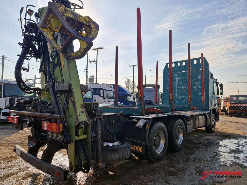 Camion grumier, Camion grue pour transport de bois MERCEDES-BENZ ACTROS 2648 6x4: photos 7 Camion grumier, Camion grue pour transport de bois MERCEDES-BENZ ACTROS 2648 6x4: photos 7