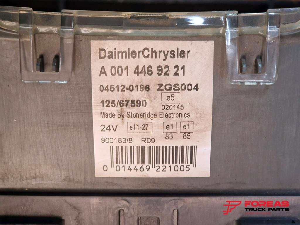 MERCEDES-BENZ ATEGO - A 0014469221 - Panel de instrumentos pour Camion: photos 3 MERCEDES-BENZ ATEGO - A 0014469221 - Panel de instrumentos pour Camion: photos 3