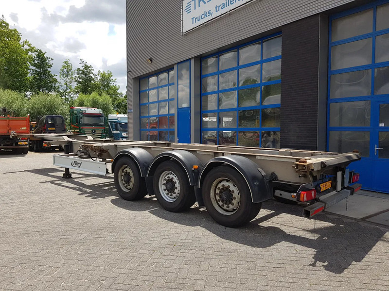 Fliegl SDS 380 MULTI BPW Disc Lift axle - Semi-remorque porte-conteneur/ Caisse mobile: photos 3 Fliegl SDS 380 MULTI BPW Disc Lift axle - Semi-remorque porte-conteneur/ Caisse mobile: photos 3