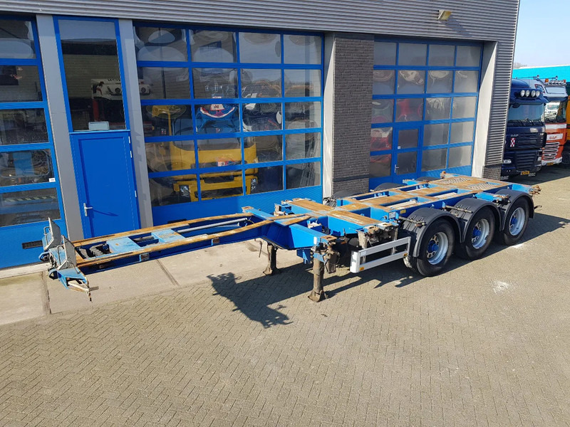 Pacton T3-010 Multi chassis Liftas BPW drum - Semi-remorque porte-conteneur/ Caisse mobile: photos 1 Pacton T3-010 Multi chassis Liftas BPW drum - Semi-remorque porte-conteneur/ Caisse mobile: photos 1