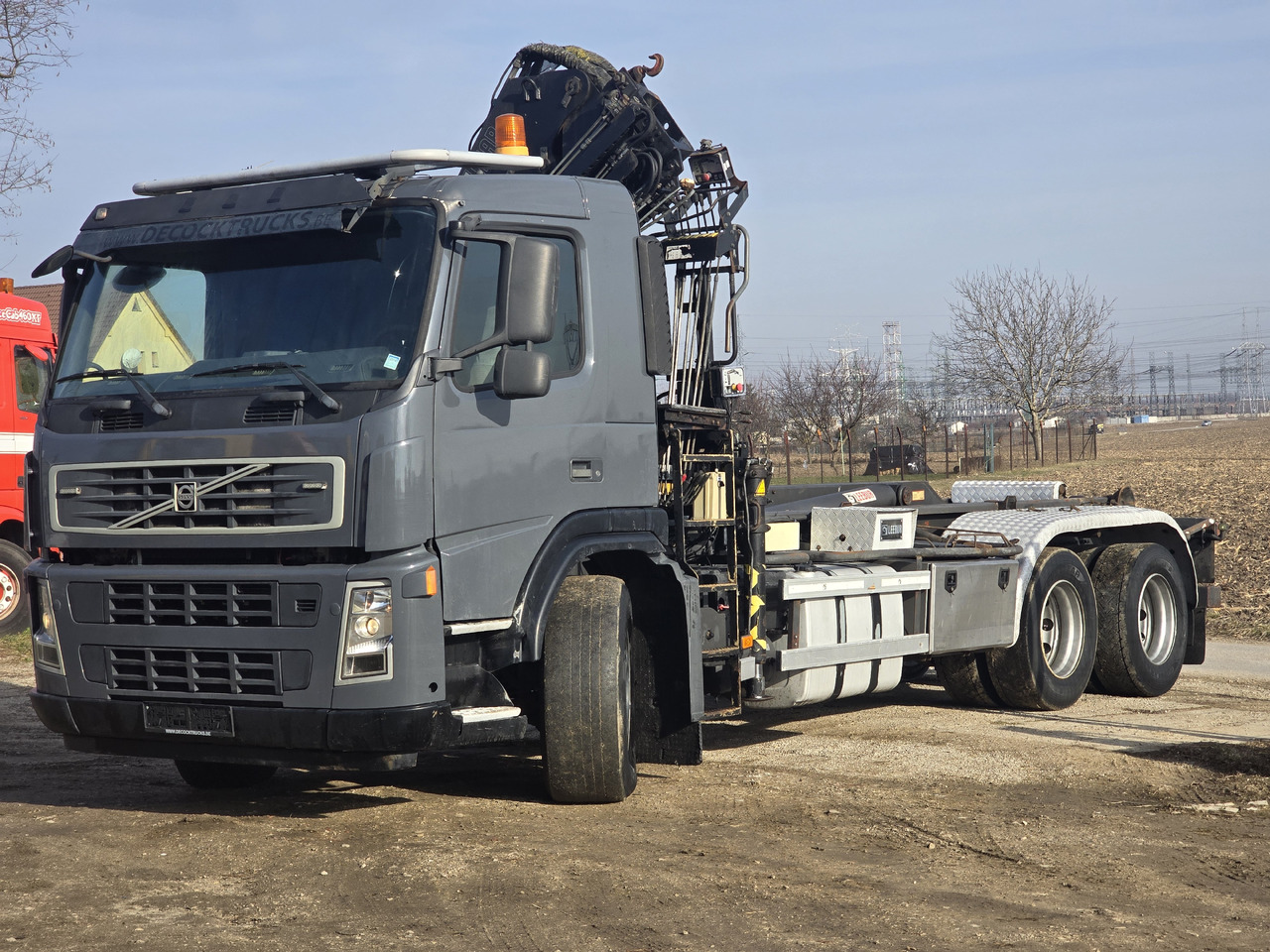 VOLVO FM 380 HOOK SYSTEM / HIAB 166 D2 DUO - Camion ampliroll: photos 1 VOLVO FM 380 HOOK SYSTEM / HIAB 166 D2 DUO - Camion ampliroll: photos 1