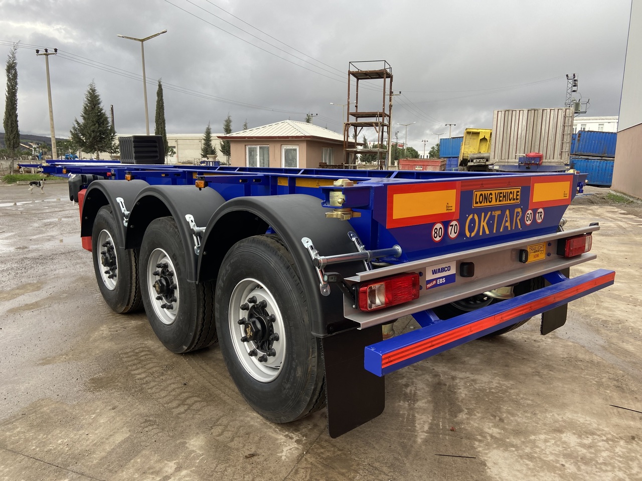 OKTAR ADR CONTAINER TRAILER 20 FEET 2023 - Semi-remorque porte-conteneur/ Caisse mobile: photos 5 OKTAR ADR CONTAINER TRAILER 20 FEET 2023 - Semi-remorque porte-conteneur/ Caisse mobile: photos 5