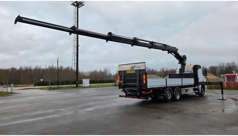 Mercedes-Benz Actros 2536 6X2 HIAB 288 EP-5 HIPRO - Camion plateau, Camion grue: photos 3 Mercedes-Benz Actros 2536 6X2 HIAB 288 EP-5 HIPRO - Camion plateau, Camion grue: photos 3