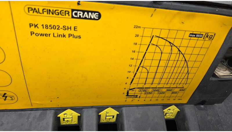 Palfinger PK18502 - Grue auxiliaire pour Camion: photos 5 Palfinger PK18502 - Grue auxiliaire pour Camion: photos 5