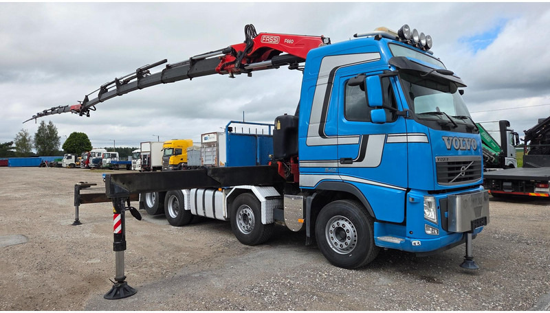Volvo FH540 8X2 FASSI F660 + Jib max 33,5m. - Camion plateau, Camion grue: photos 2 Volvo FH540 8X2 FASSI F660 + Jib max 33,5m. - Camion plateau, Camion grue: photos 2