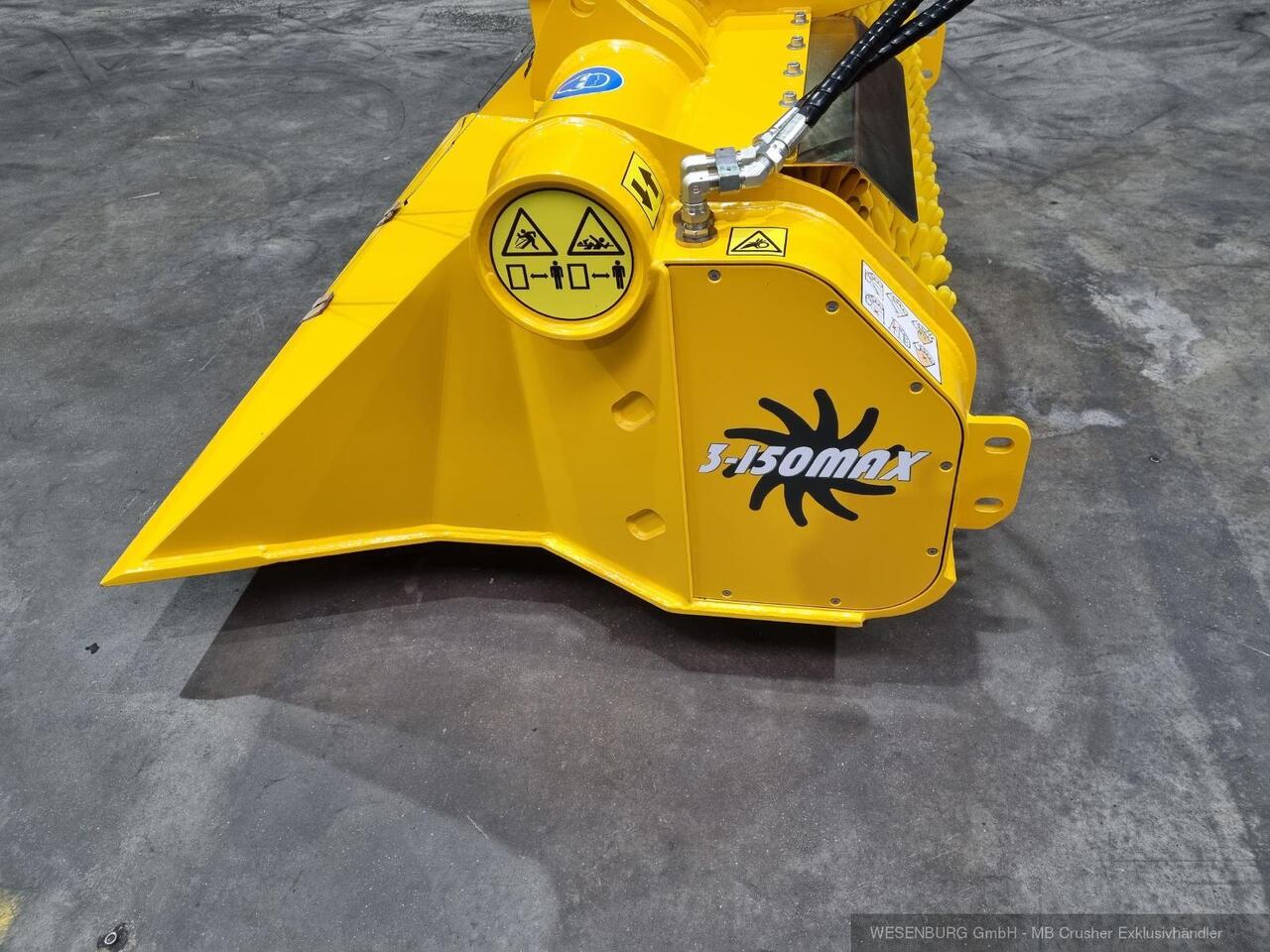 GYRUstar 3-150 Max Sieblöffel, Separator Gyru-Star 3-150MAX für Bagger 7 - 10 t - Godet de tri pour Pelle: photos 3 GYRUstar 3-150 Max Sieblöffel, Separator Gyru-Star 3-150MAX für Bagger 7 - 10 t - Godet de tri pour Pelle: photos 3