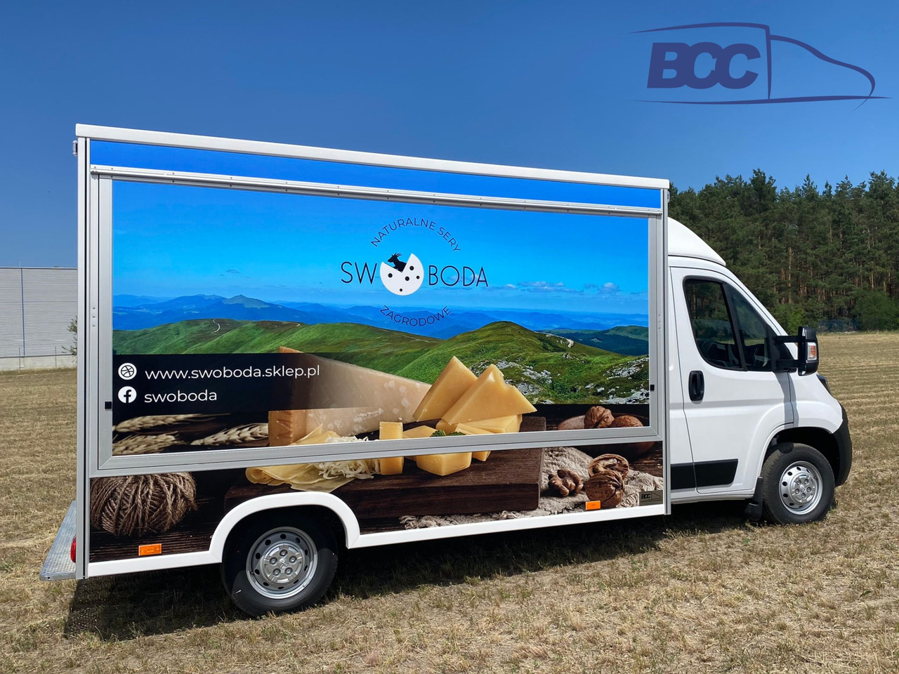 BCC POLSKA - FOOD TRUCK - SAMOCHÓD DO SPRZEDAŻY SERÓW, FOOD TRUCK Z NABIAŁEM, AUTO SKLEP - PEUGEOT BOXER - Camion magasin: photos 2 BCC POLSKA - FOOD TRUCK - SAMOCHÓD DO SPRZEDAŻY SERÓW, FOOD TRUCK Z NABIAŁEM, AUTO SKLEP - PEUGEOT BOXER - Camion magasin: photos 2