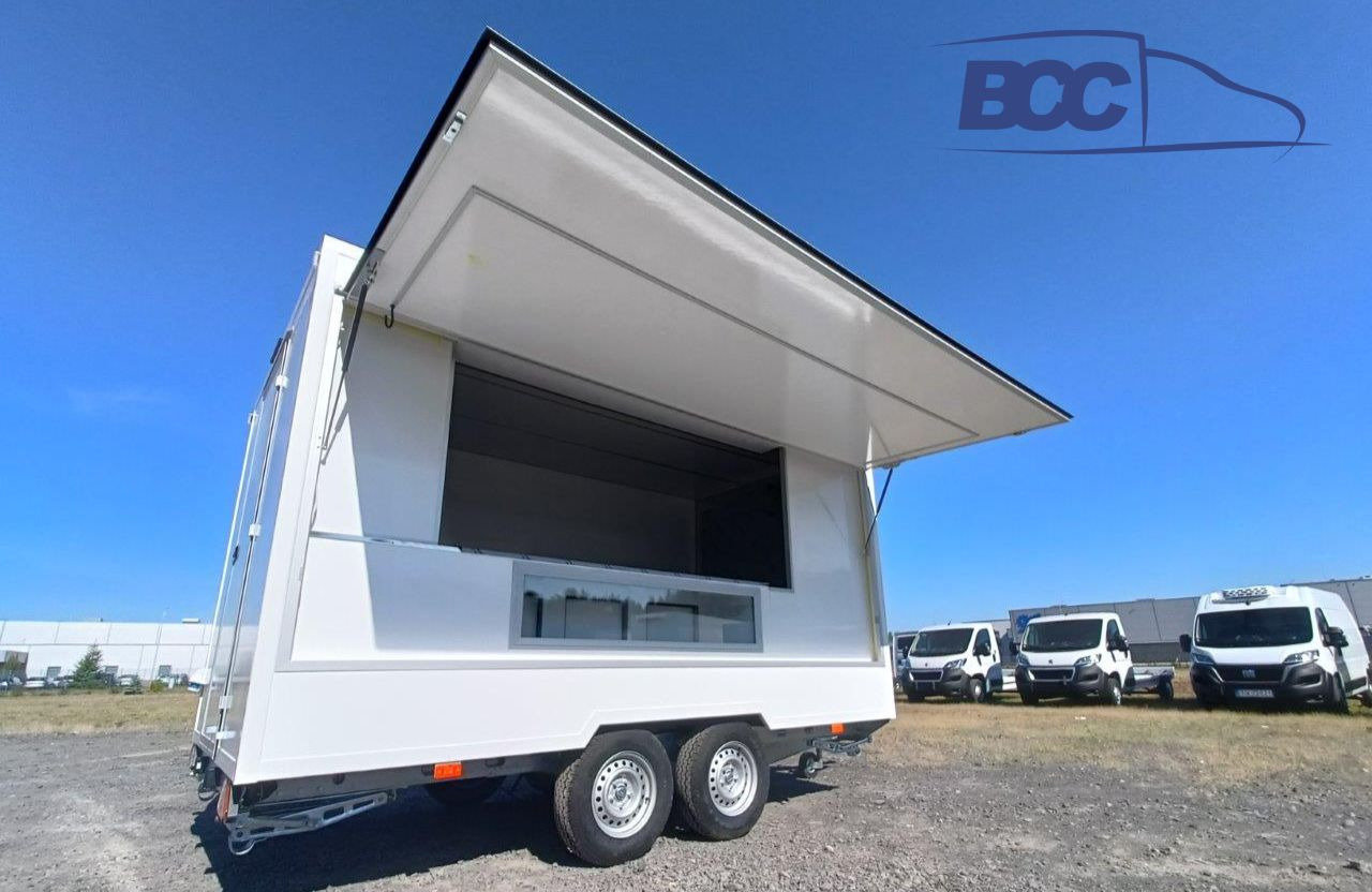 BCC POLSKA - PRZYCZEPA GASTRONOMICZNA - FOOD TRUCK - CATERING TRAILER - HANDLOWA, PIZZA, BURGER, KEBAB, KURCZAK Z ROŻNA, LODY, KAWA, PĄCZKI - Remorque magasin: photos 4 BCC POLSKA - PRZYCZEPA GASTRONOMICZNA - FOOD TRUCK - CATERING TRAILER - HANDLOWA, PIZZA, BURGER, KEBAB, KURCZAK Z ROŻNA, LODY, KAWA, PĄCZKI - Remorque magasin: photos 4